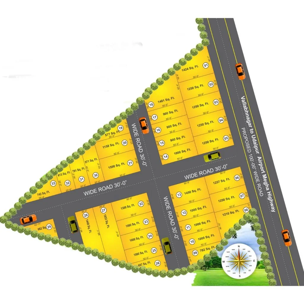 plots near VallabhNagar Udaipur