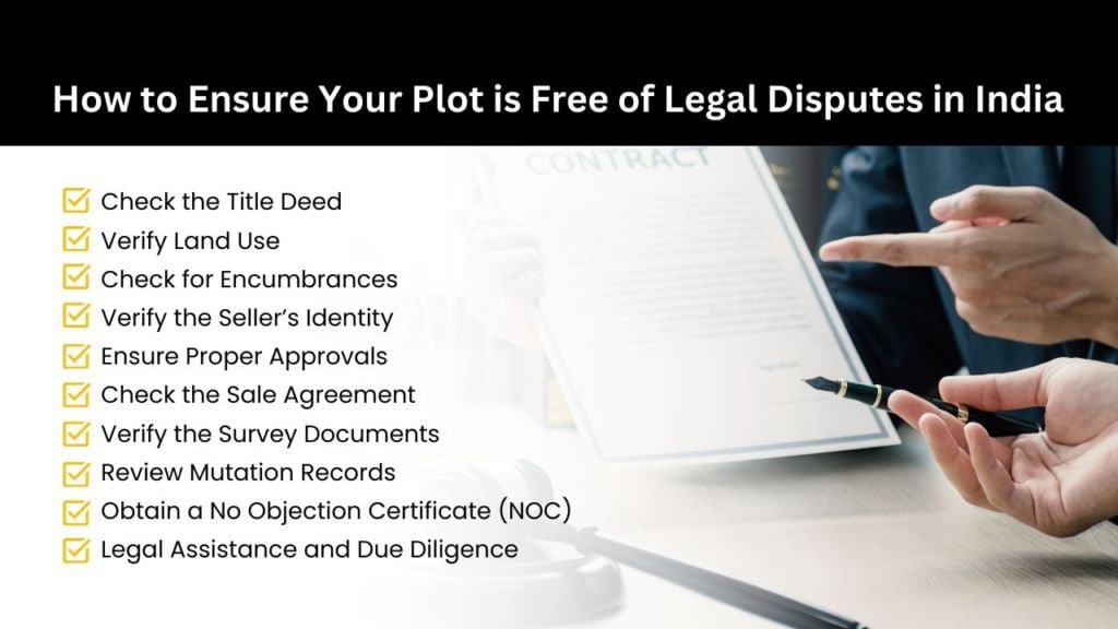 How to Ensure Your Plot is Free of Legal Disputes in India
