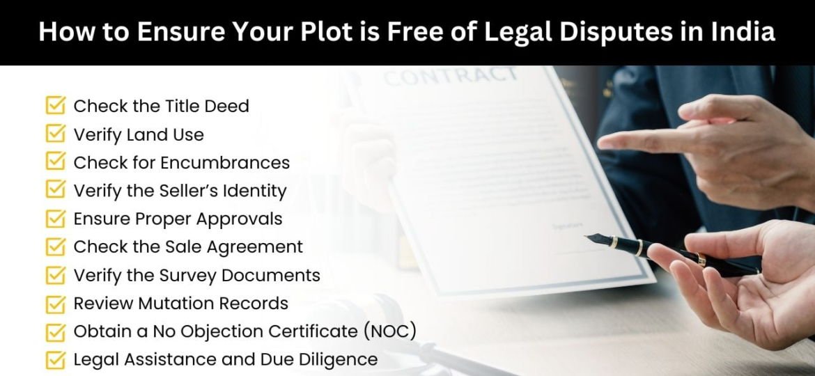How to Ensure Your Plot is Free of Legal Disputes in India