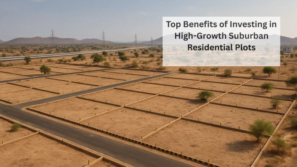 suburban residential plots || suburban plots || high-growth suburban plots || long-term property investment