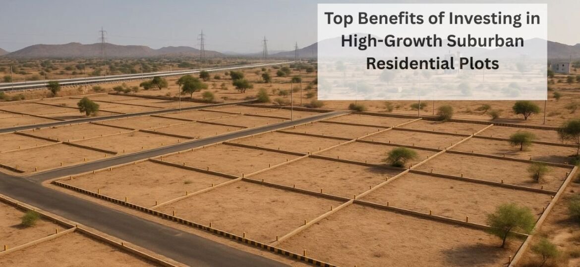 suburban residential plots || suburban plots || high-growth suburban plots || long-term property investment